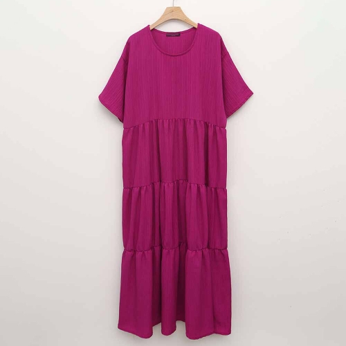 스토리캉캉반팔롱원피스 GRQ769M403 빅사이즈