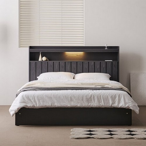 트리플 벨로스 서랍형 LED침대 SS (매트별도)_이미지