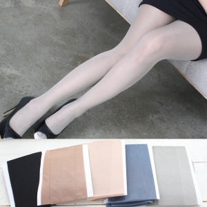 20데니아 광택 팬티스타킹 학생 스타킹 고탄력 물광_이미지