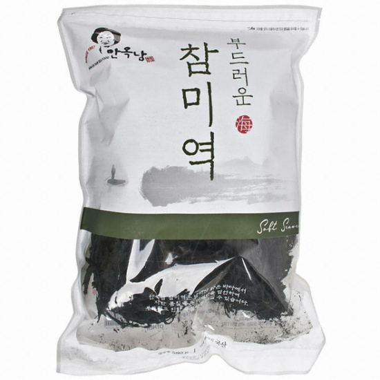남포물산 안옥남 부드러운 참미역 580g (1개)