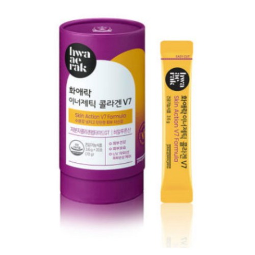 한국인삼공사 정관장 화애락 이너제틱 콜라겐 V7 20포 (1개)