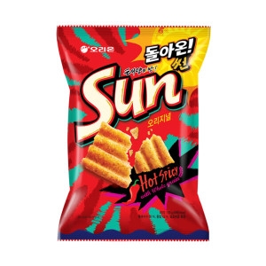 돌아온썬 오리지널 64g 24개 봉지과자