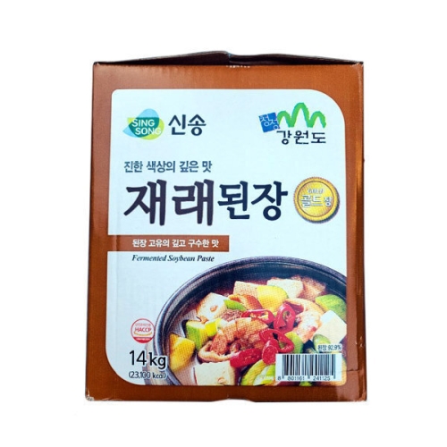 신송식품 재래된장 골드 강원도 14kg
