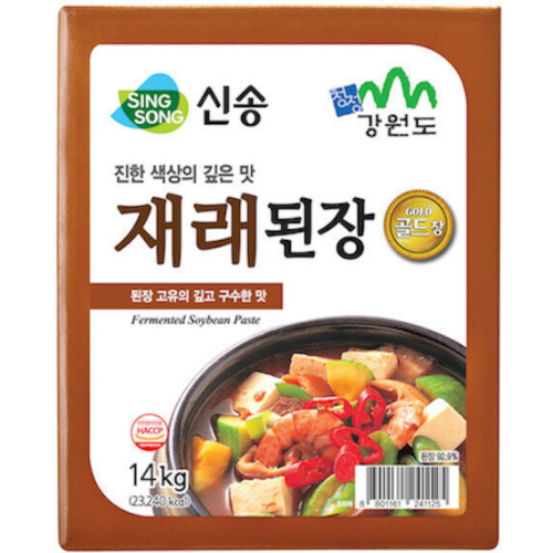 신송식품 재래된장 골드 강원도 14kg (1개)