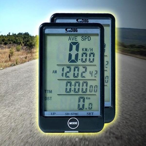 아트박스 익스트리모 자전거 SD대화면 무선속도계 방수 백라이트기능_이미지