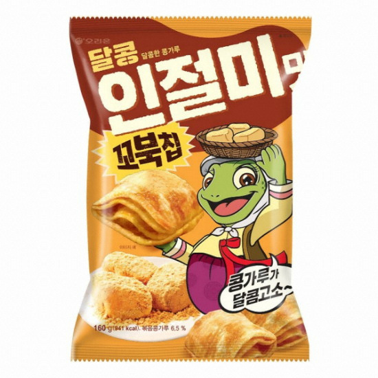 오리온 꼬북칩 달콩인절미 160g (1개)