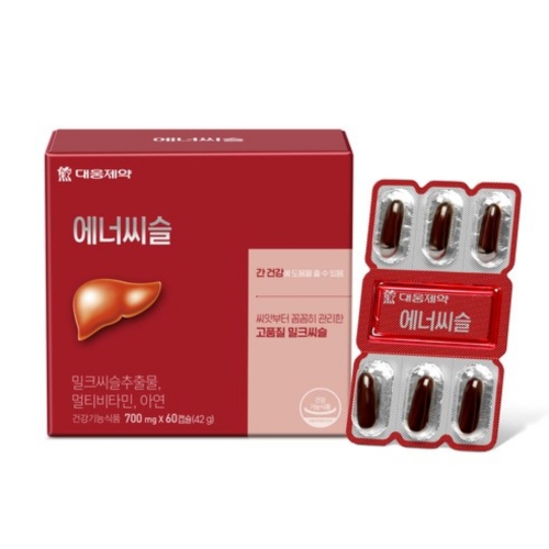 대웅제약 에너씨슬 700mg 60캡슐
