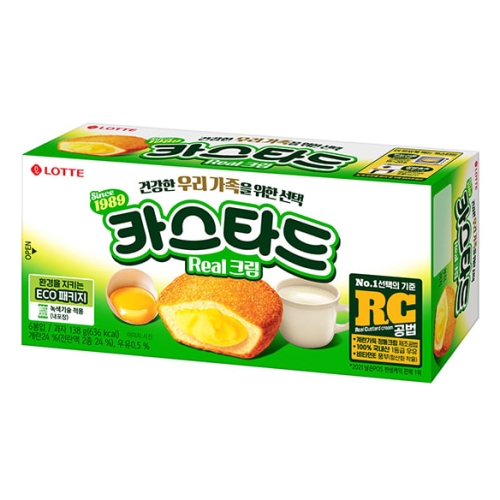 롯데제과 카스타드 138g (10개)_이미지