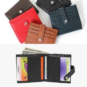 az  여성 여자 학생  다량 카드 지폐 수납 지갑 s n  67C419+ 0915