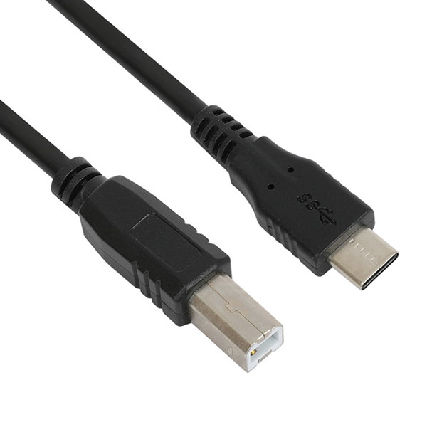 리버네트워크 NEXI USB C to 2.0 B 케이블 (NX-UC20AB-015, 1.5m)_이미지