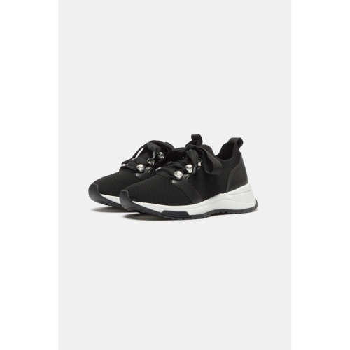 Ribbon Knit Sneakers Black DQ4DS26002BLK-I