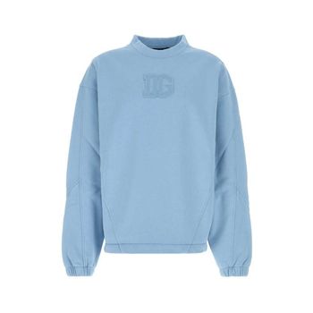 라이트 블루 후드 티셔츠 153929321