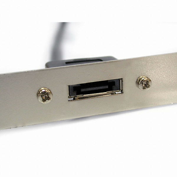 강원전자 NETmate e-SATA 내장형 케이블/브라켓 (NMB-ESATA B1, 0.5m)_이미지