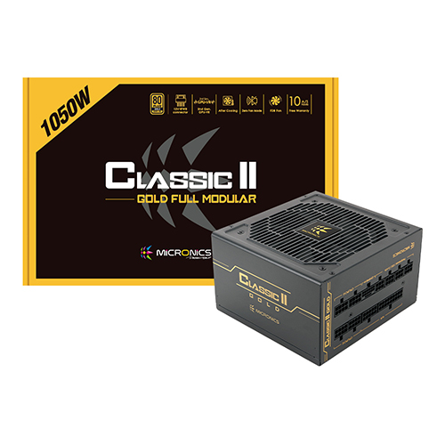 마이크로닉스 Classic II 1050W 80PLUS골드 230V EU 풀모듈러_이미지