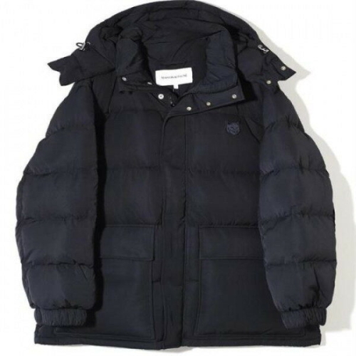 명품 후드 PUFFER 인 나일론 위드 볼드 폭스 헤 LM02204WQ4