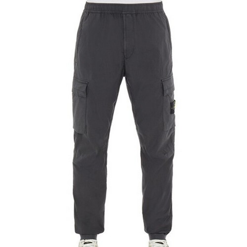 스톤아일랜드 와펜 밴딩 카고 팬츠 761531303 (V0065, 차콜)