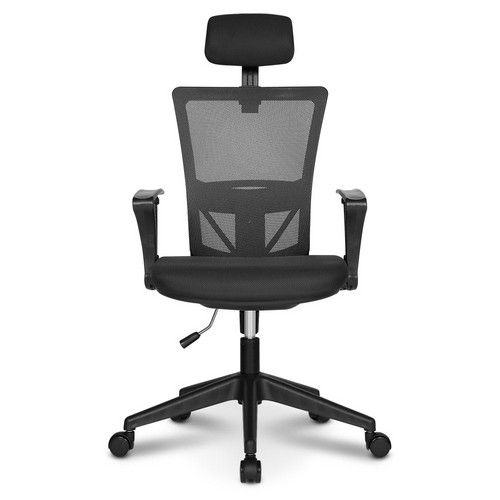 체어포커스 네오와이드 프리미엄 헤더형 3각팔 블랙바디 책상의자 Neo-Y12 (메쉬좌판)