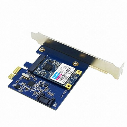 라인업시스템 LANSTAR mSATA to PCIe 카드 (LS-PCIE-MSATA)