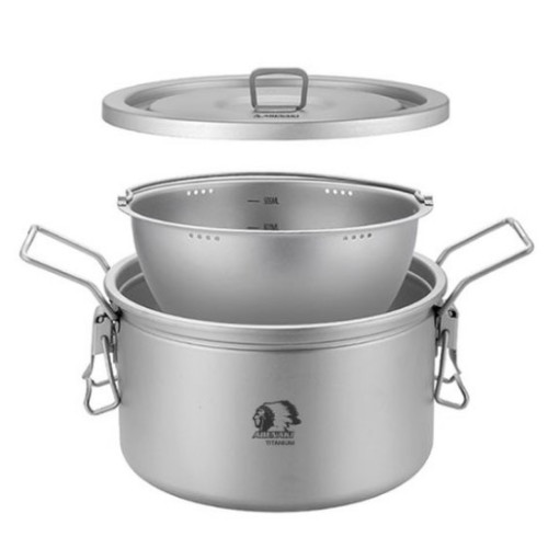 아베나키 티타늄 스팀 쿠커 2000ml