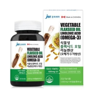 JW중외제약 중외 식물성 오메가3 지방산 3개월분