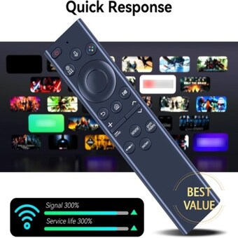 스마트 교체 BN59-01386D 리모컨 TV 리모컨 QN55Q80AAFXZA BN5901354 QN65QN900AFXZA TV ..