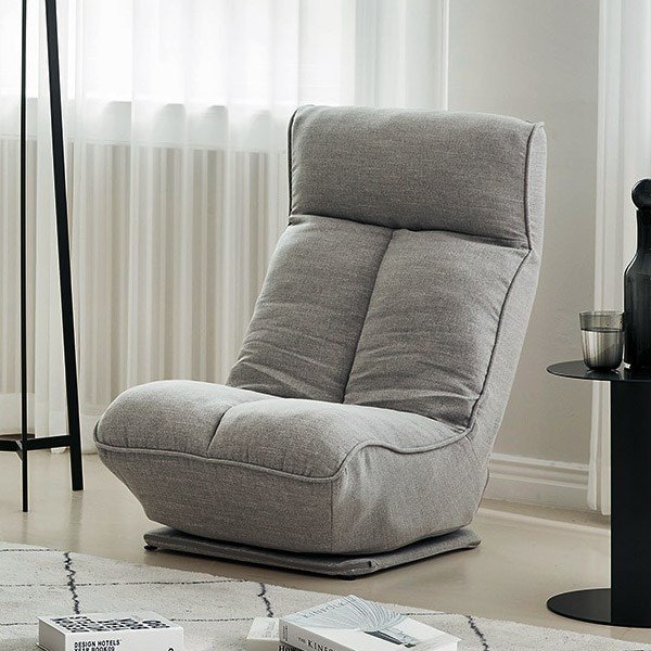 한샘 휴 회전형 스마트 패브릭 좌식소파 1인용_이미지