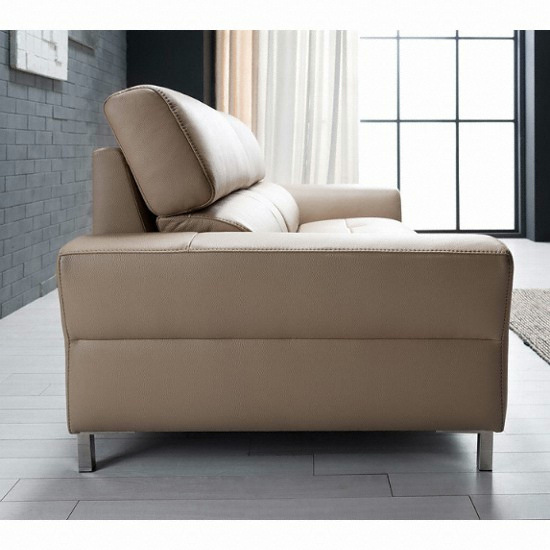 자코모 디아나 천연가죽 소파 3인용 (스툴별도)_이미지