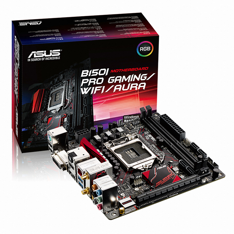 ASUS B150I-PRO GAMING WiFi AURA 아이보라_이미지
