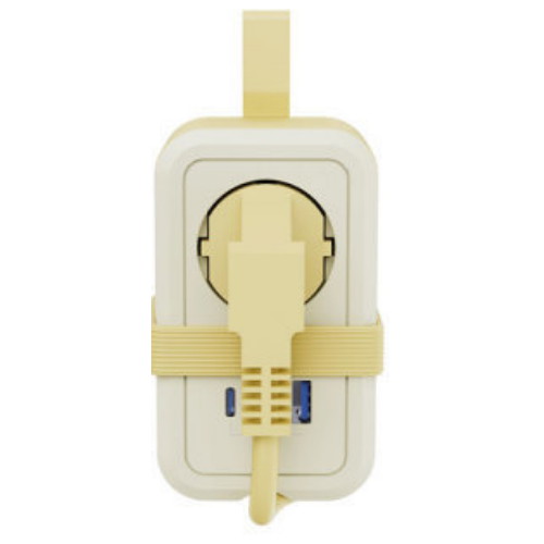 알토디자인 에코너 1구 16A PD20W 휴대용 고용량 멀티탭 MT11 (1.5m)_이미지