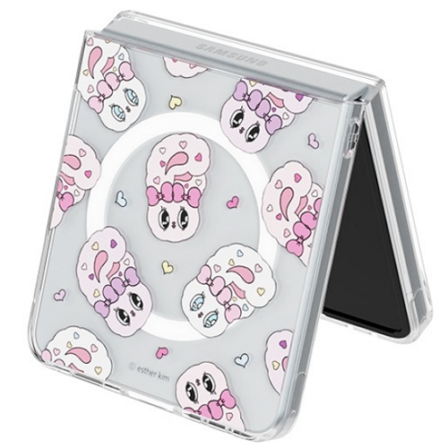 엑스플러스 갤럭시Z 플립7 에스더버니 버니월드 버라이어티 마그넷 케이스