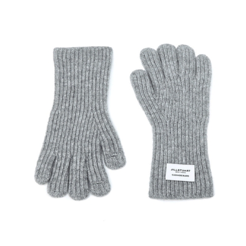 LF 질스튜어트 핑거홀 다크그레이 멜란지 핑거홀 캐시미어혼방 모직장갑 JAGV5F315G2