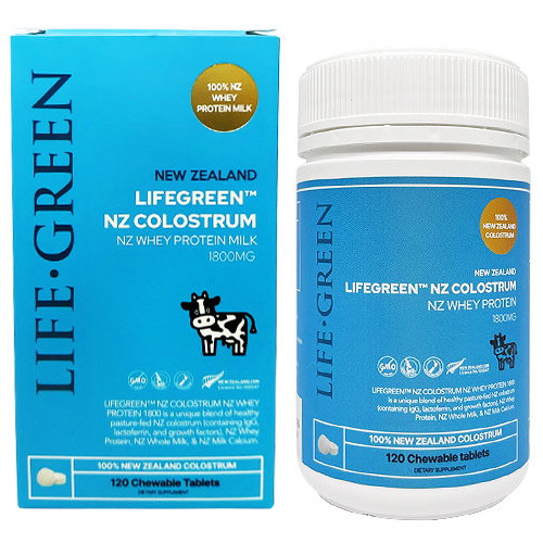 라이프그린 프로틴 초유 120정 (해외) (1개)_이미지