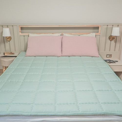 이한일 프리미엄 양모 라이트민트 탄소매트 (싱글, 110x200cm)_이미지