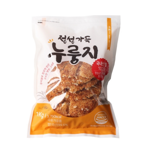 효자식품 정성가득 누룽지 1kg [5개]