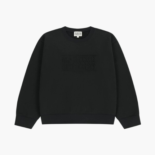 마리떼 프랑소와저버 클래식 로고 스웨트셔츠 B1 MFG46SSW203 BLK OTM_이미지