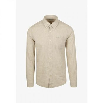 바버 넬슨 테일러드 셔츠 베이지 7459818