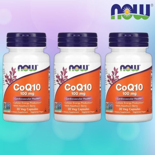 나우푸드 CoQ10 100mg 30캡슐 (3개)_이미지