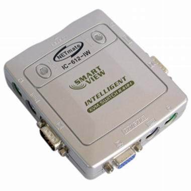 강원전자 NETmate 2:1 KVM IC-612-IW_이미지