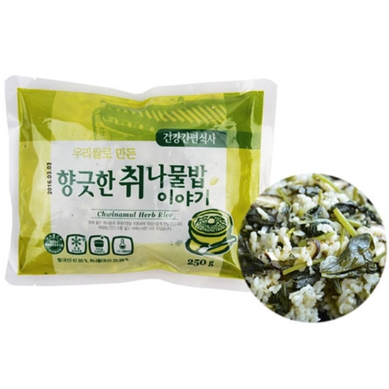 한우물(HAU) 향긋한 취나물밥 이야기 250g이미지입니다. 누르면 해당 게시물로 새창이동합니다.
