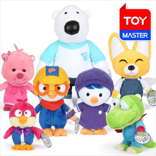 노아인터내셔널 뽀로로와친구들 봉제인형 7종세트 / 뽀로로인형