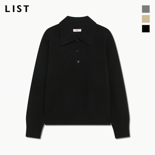 리스트 여성 울 카라 반버튼 니트 TSKPOP82350이미지입니다. 누르면 해당 게시물로 새창이동합니다.