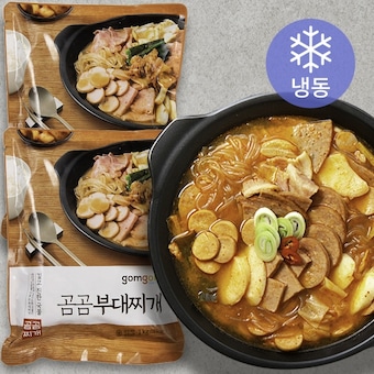 곰곰 부대찌개 냉동 1kg 2개