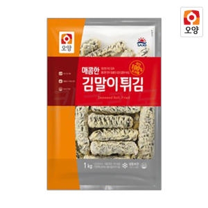 사조오양 매콤한 김말이 튀김 1kg (1개)_이미지