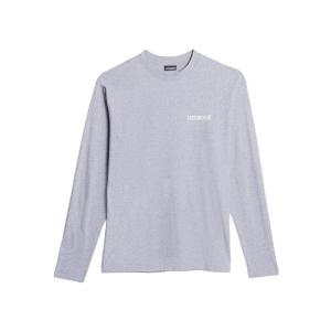 자크뮈스 르 티셔츠 멘체스 롱구에스 롱슬리브 티셔츠 그레이 226JS082-2480-950