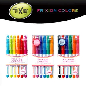 PILOT frixion colors 6C 프릭션 컬러펜 6색세트 프릭션 칼라펜 6색세트_이미지