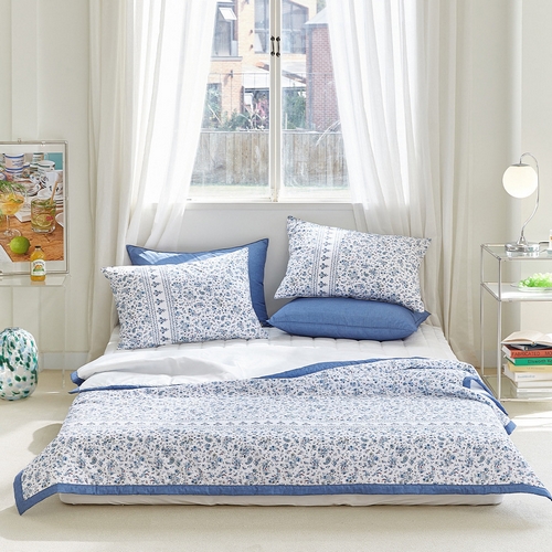 페이버 듀라론 냉감 무봉제 여름차렵이불패드세트