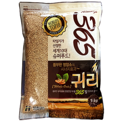 현대농산 수입 귀리 5kg (2개)
