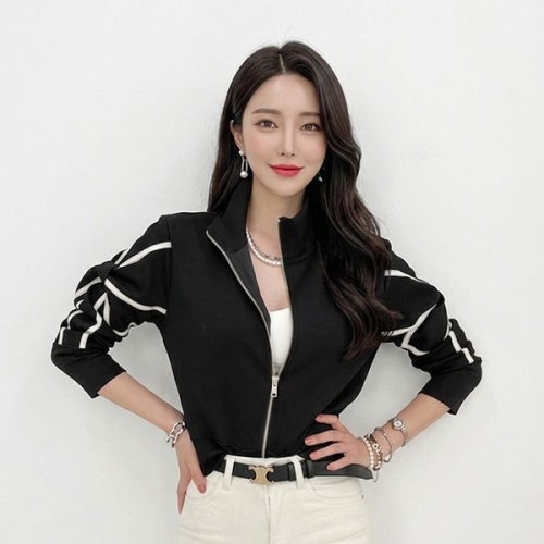 금찌 오가게- 멜리 리본 집업 JK7498_이미지