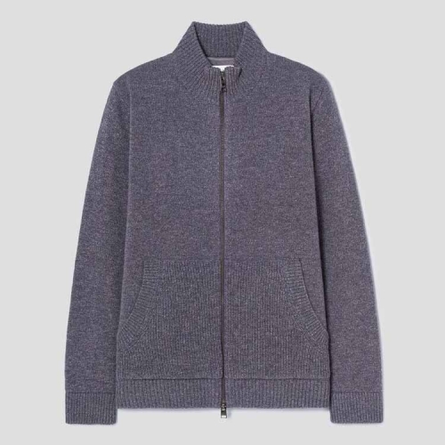 라이프스타일 울 방풍 풀집업 가디건 바이올렛 GC5X5AM01S-WSBJ