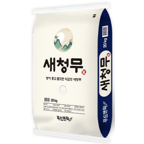 푸드앤픽 2026 햅쌀 새청무 특등급 20kg (1개)_이미지